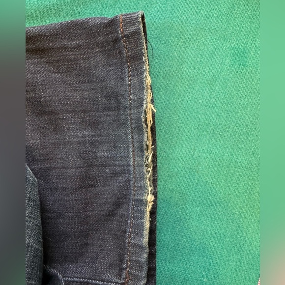 JOE’S JEANS Icon Muse Women’s Distressed Boot Cut Dark Wash Blue Jeans Size 28 - Picture 10 of 11